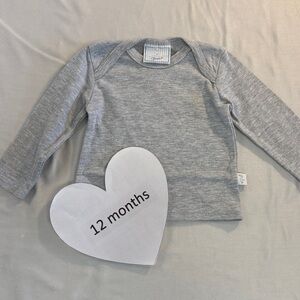 Duck Duck Goose - Cozy Grey Long Sleeve Kids Tee